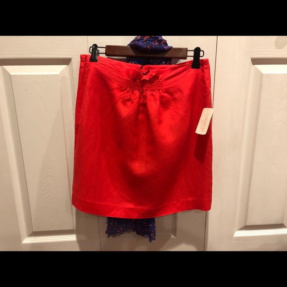 Forever 21 NWT linen/rayon skirt & EUC Scarf - Picture 3 of 6